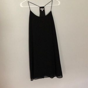 Simple black dress